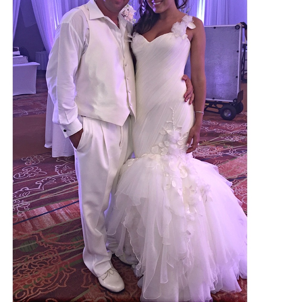 Marc Zunino wedding gown